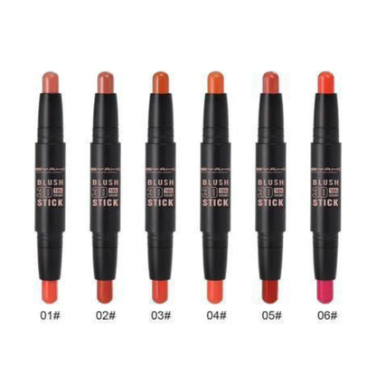 MSYAHO 2in1 3D Blush Stick Pack of 6