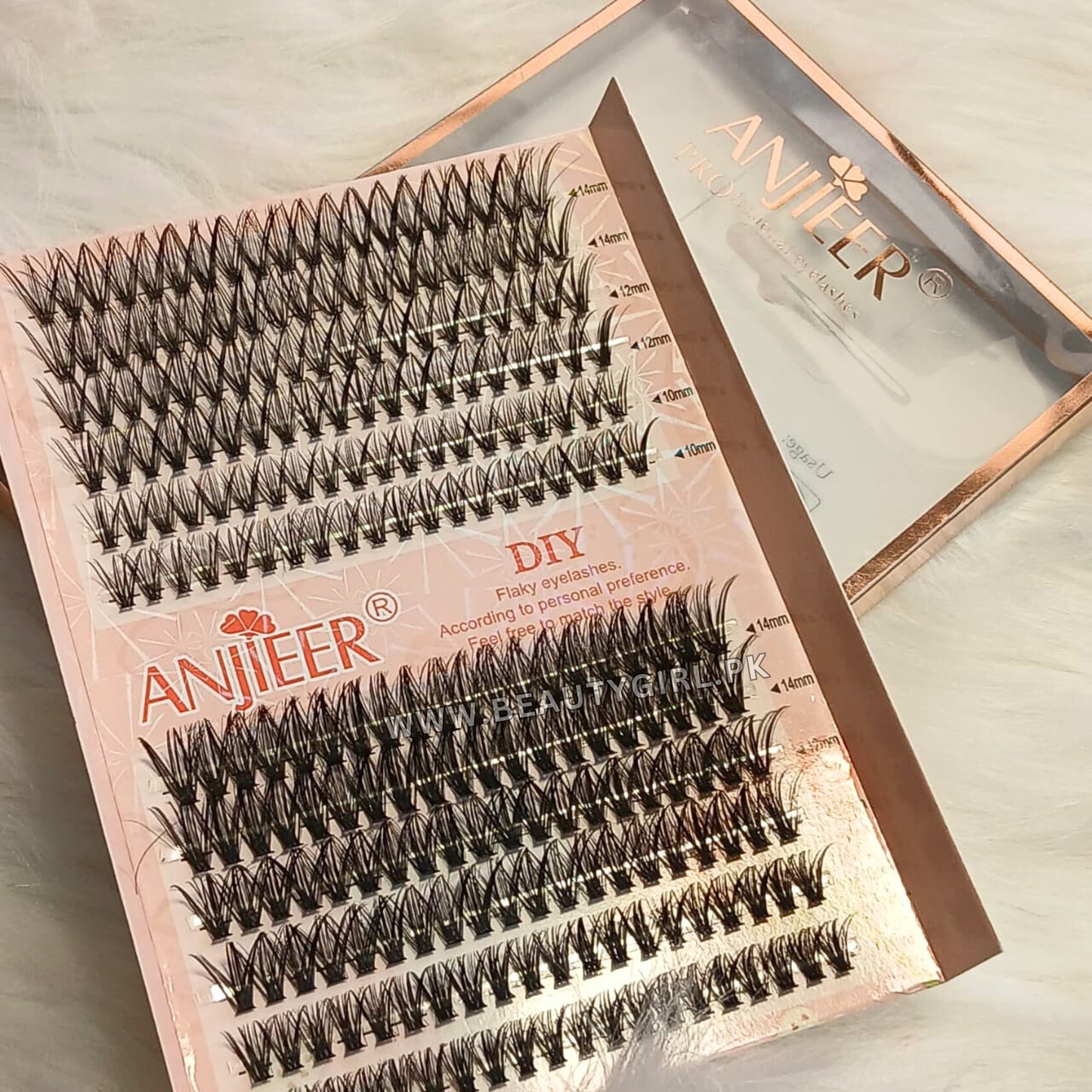 ANJIEER 3D Volume Flare Lash Extension Set – Professional (DIY 30D-40D Mix)
