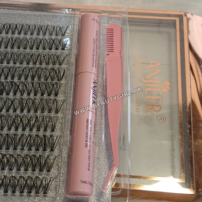 ANJIEER Luxury Pro 3D Volume Lash Extension Kit with Applicator Tool (30D)