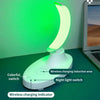 4in1 Crescent Lamp Wireless Charging RGB Multi Color LED Bluetooth Speaker