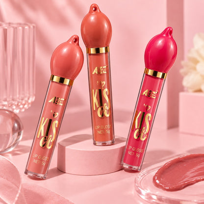 KS-ONE 12 Color Matte Lipgloss Set Smooth Long-Lasting Lip Makeup