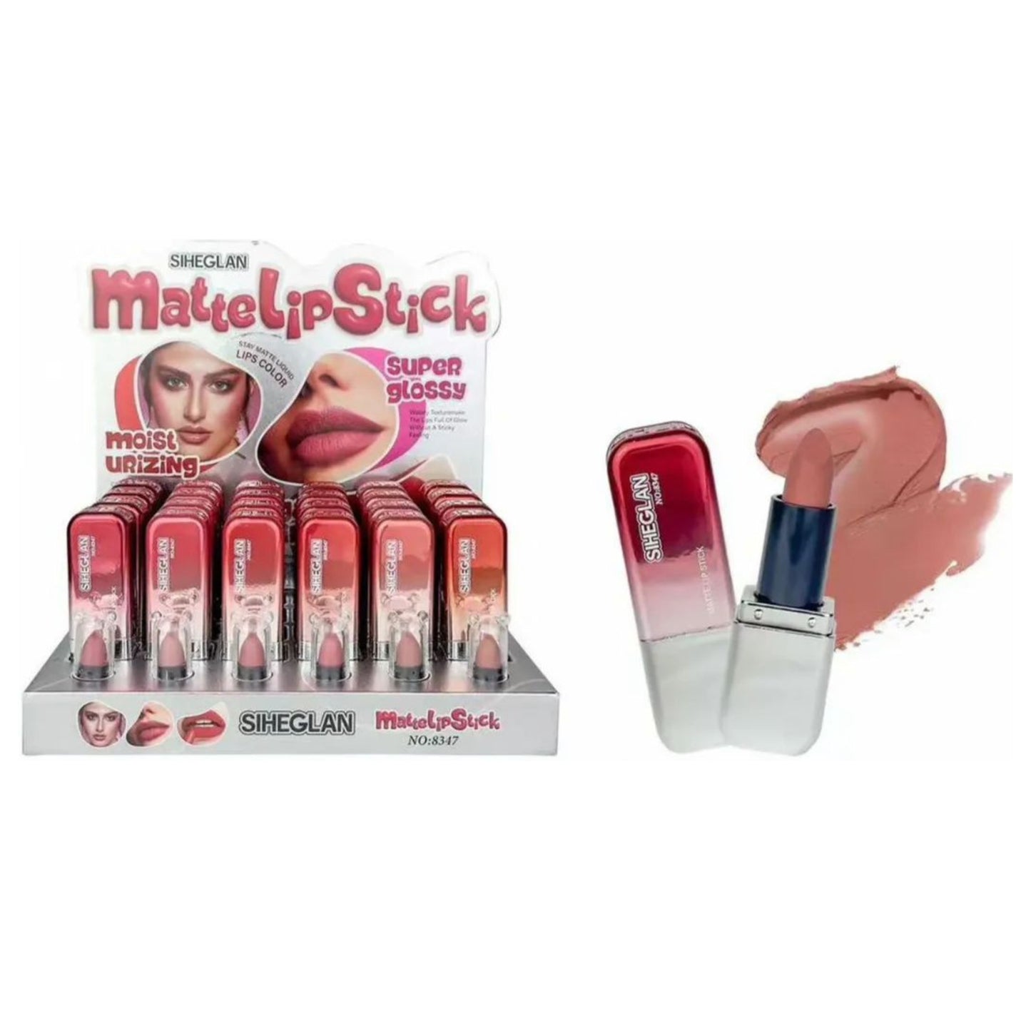 Siheglan Matte Lip Stick Long Lasting Super Pigmented