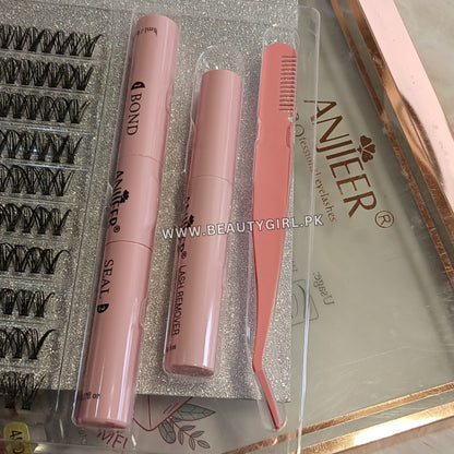 ANJIEER Professional Mix Volume Lash Extension Kit (40D)