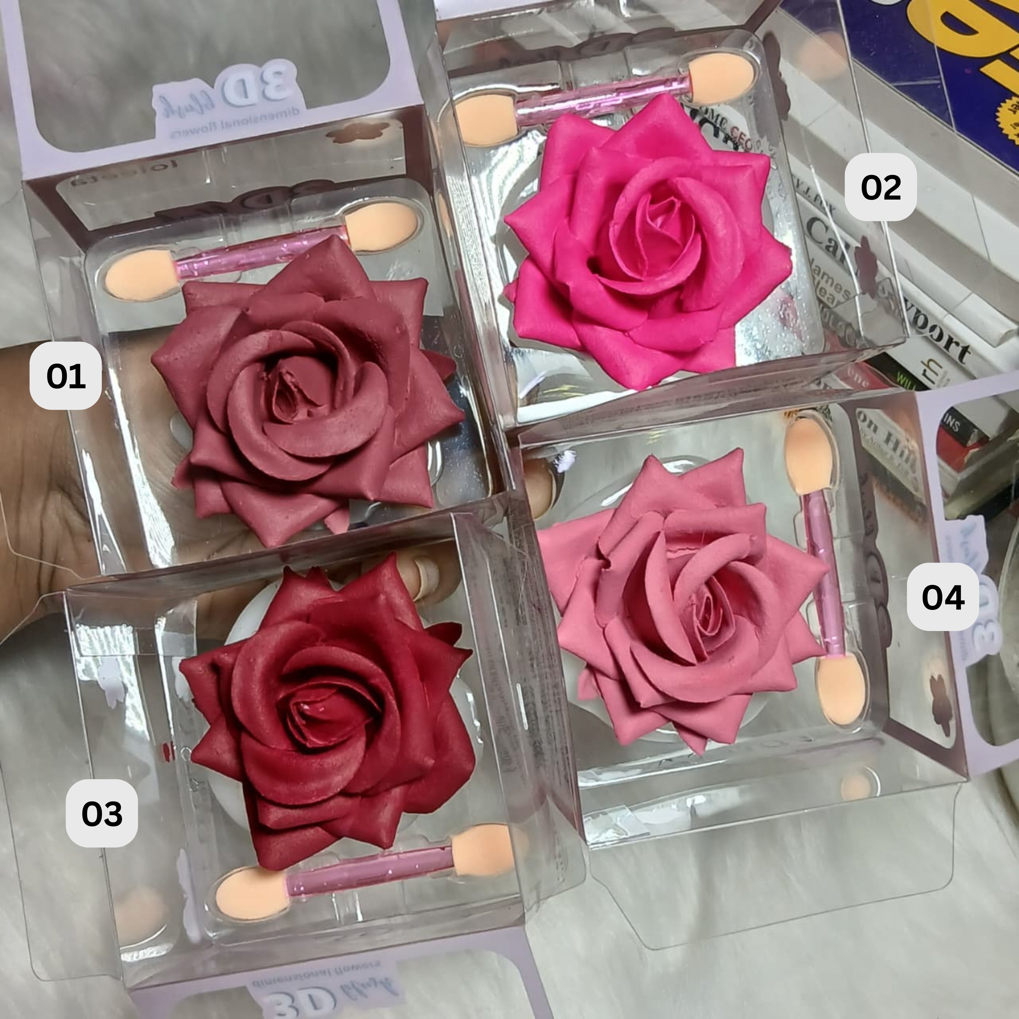 Loleeta 3D Rose Blush Finely Powdered And Smooth Blush