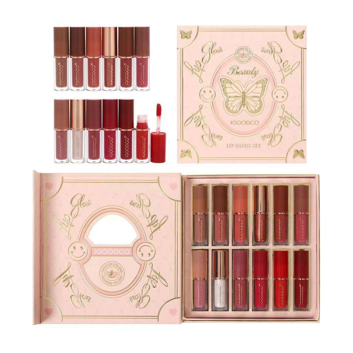 Igoodco 12pcs Lipgloss Set