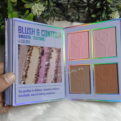 34 Colors Glam Edition All-in-One Makeup Book