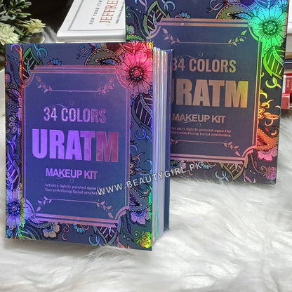 34 Colors Glam Edition All-in-One Makeup Book