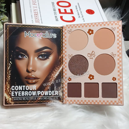 Mocallure 4in1 Complete Face Makeup Kit, Eyes, Blush, Highlight &amp; Contour