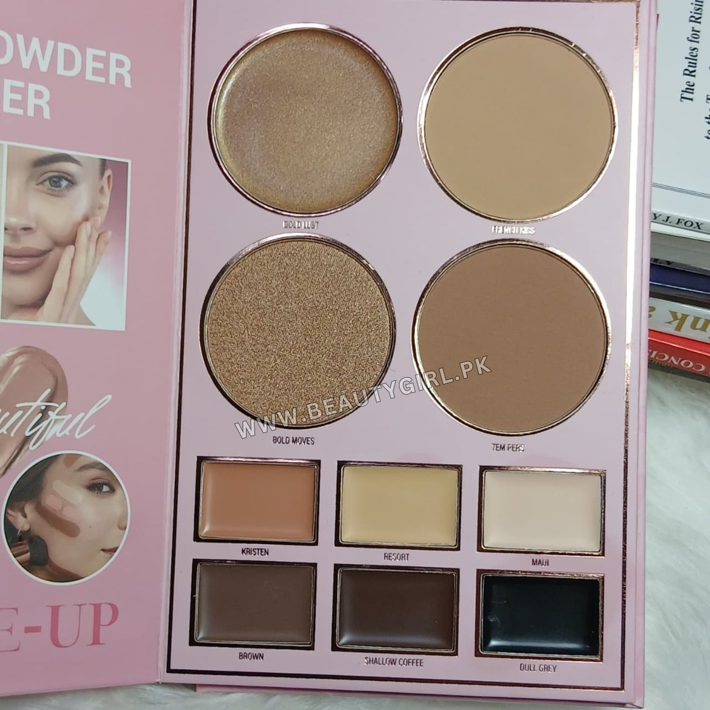 Mocallure New 5in1 Tiger Book Palette
