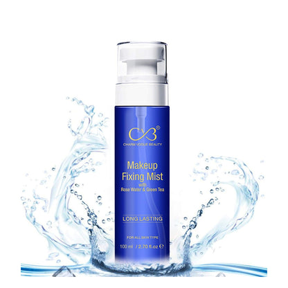 CVB C20 Makeup Fixing Mist with Rose Water &amp; Green Tea, Face Makeup Spray with Long Lasting Effect, Skin Hydrating Spray 100ml