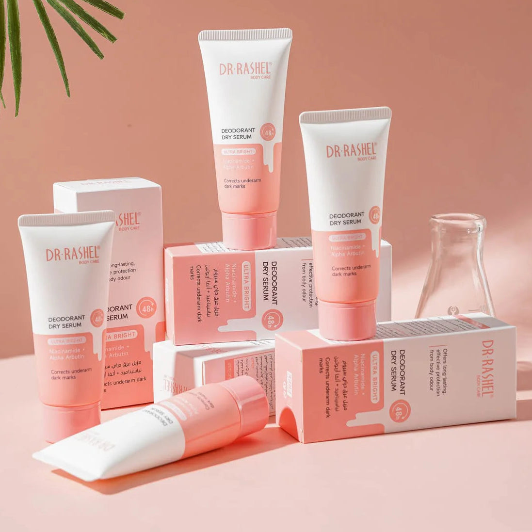 Dr Rashel Ultra Bright Niacinamide + Alpha Arbutin Deodorant Dry Serum