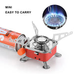 Multipurpose Portable Mini Burner Gas Stove For Travel Hiking Camping Picnic