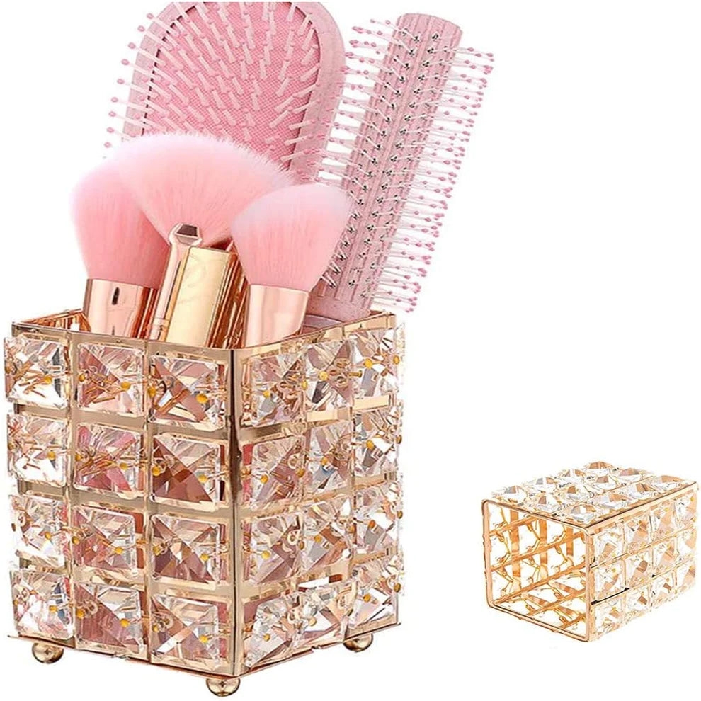 Crystal Makeup Brush Holder