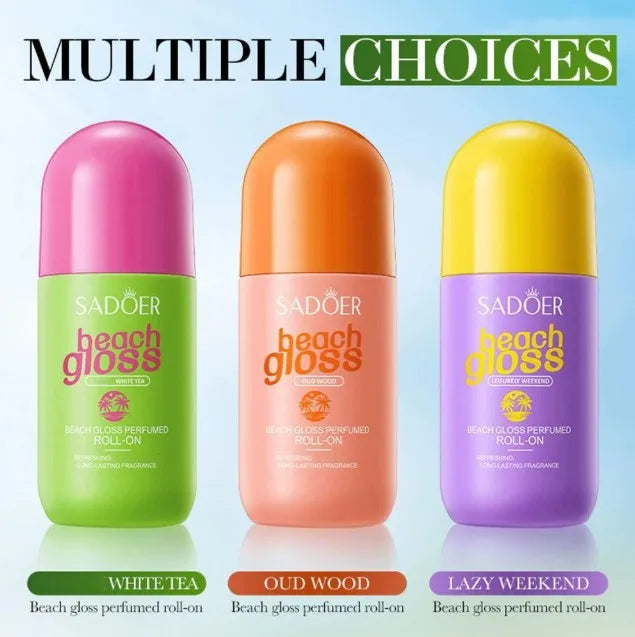 Sadoer Beach Gloss Perfumed Roll-On Deodorant