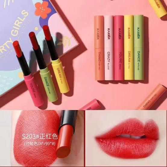 KAXIER Party Girls 5 Pcs Lipstick Set