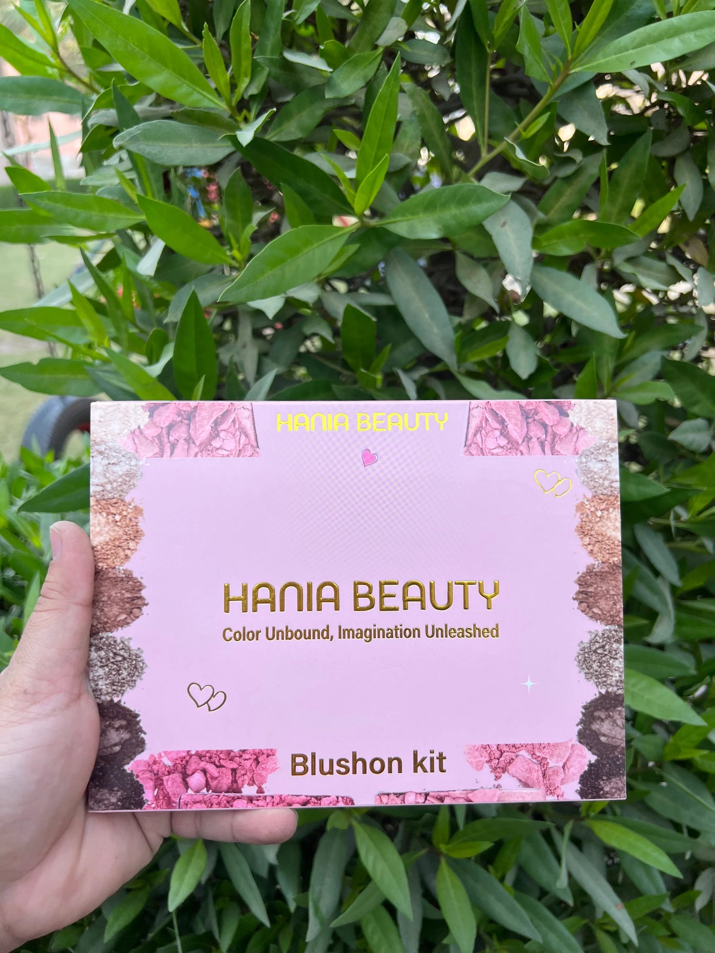 Hania Beauty 6 Color Blushon Kit