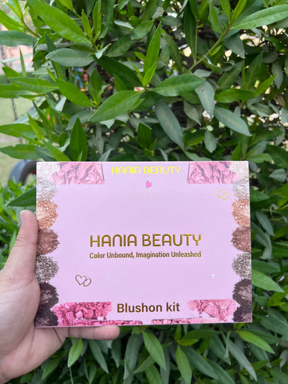 Hania Beauty 6 Color Blushon Kit