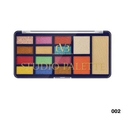Cvb Studio Palette 12 Eye Shadow