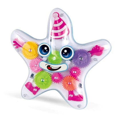 360 Rotating Gear Star Fish Bump And Go With Light And Sound