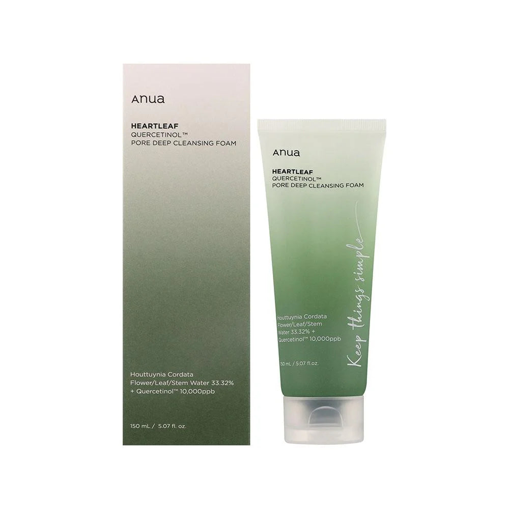 Anua Heartleaf Quercetinol Pore Deep Cleansing Foam 150ml