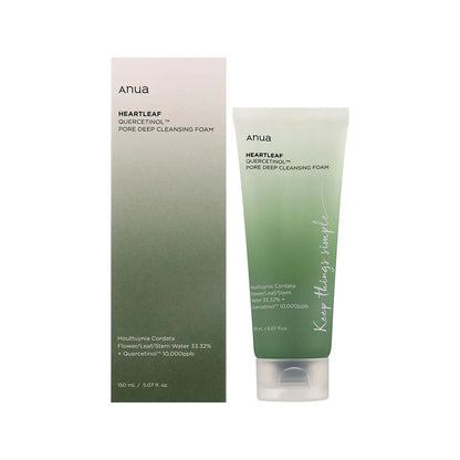 Anua Heartleaf Quercetinol Pore Deep Cleansing Foam 150ml