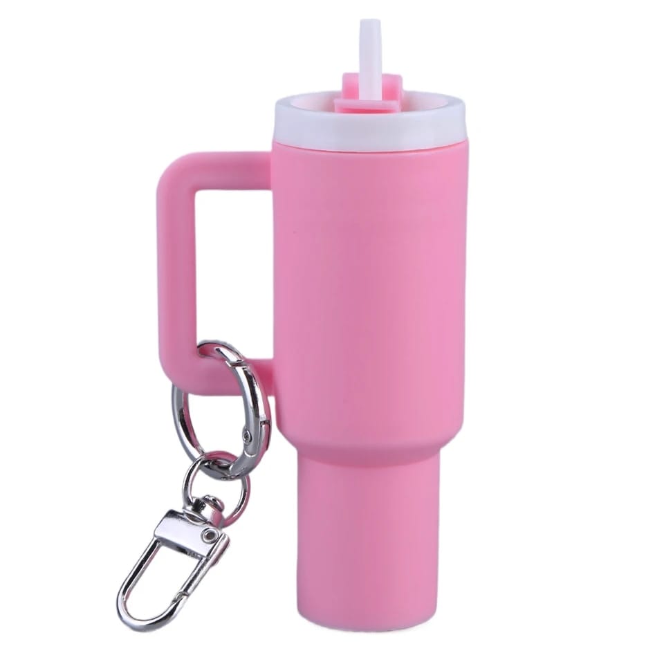 Mini Cute Tumbler Cup Keychain