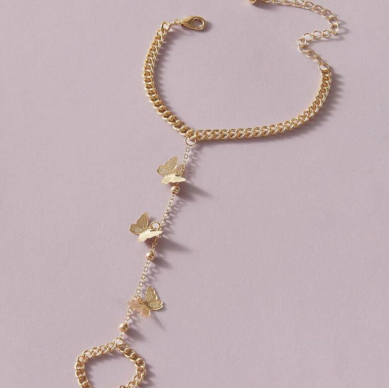 Butterfly Chain Anja Golden