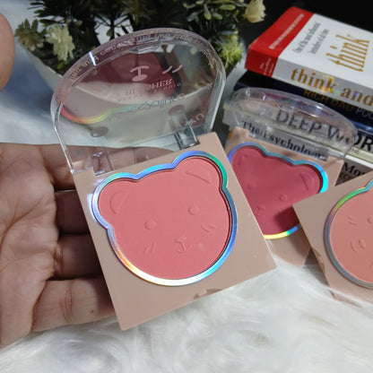 Mocallure Cute Teddy Bear Blush Pack of 3