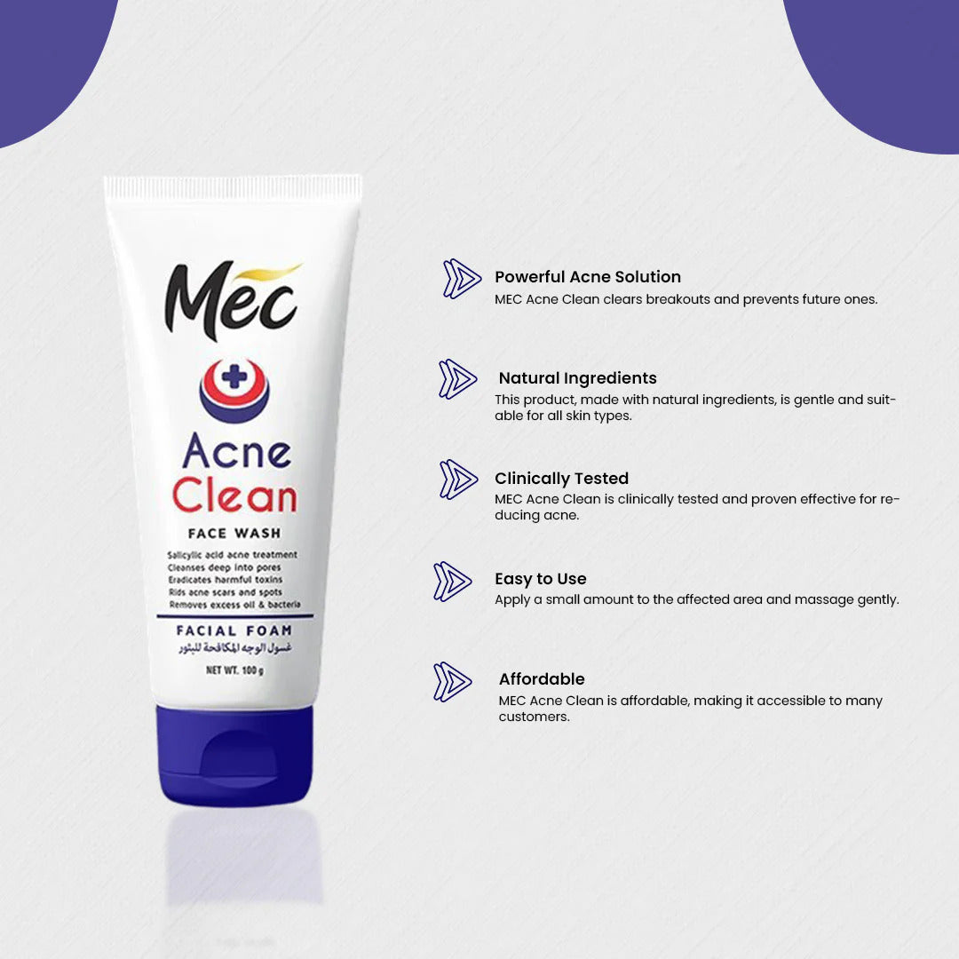 Most Viral Mec Face wash & Bioaqua Peach Exfloting Gel + ( FREE 2pcs  Mask Sheets )