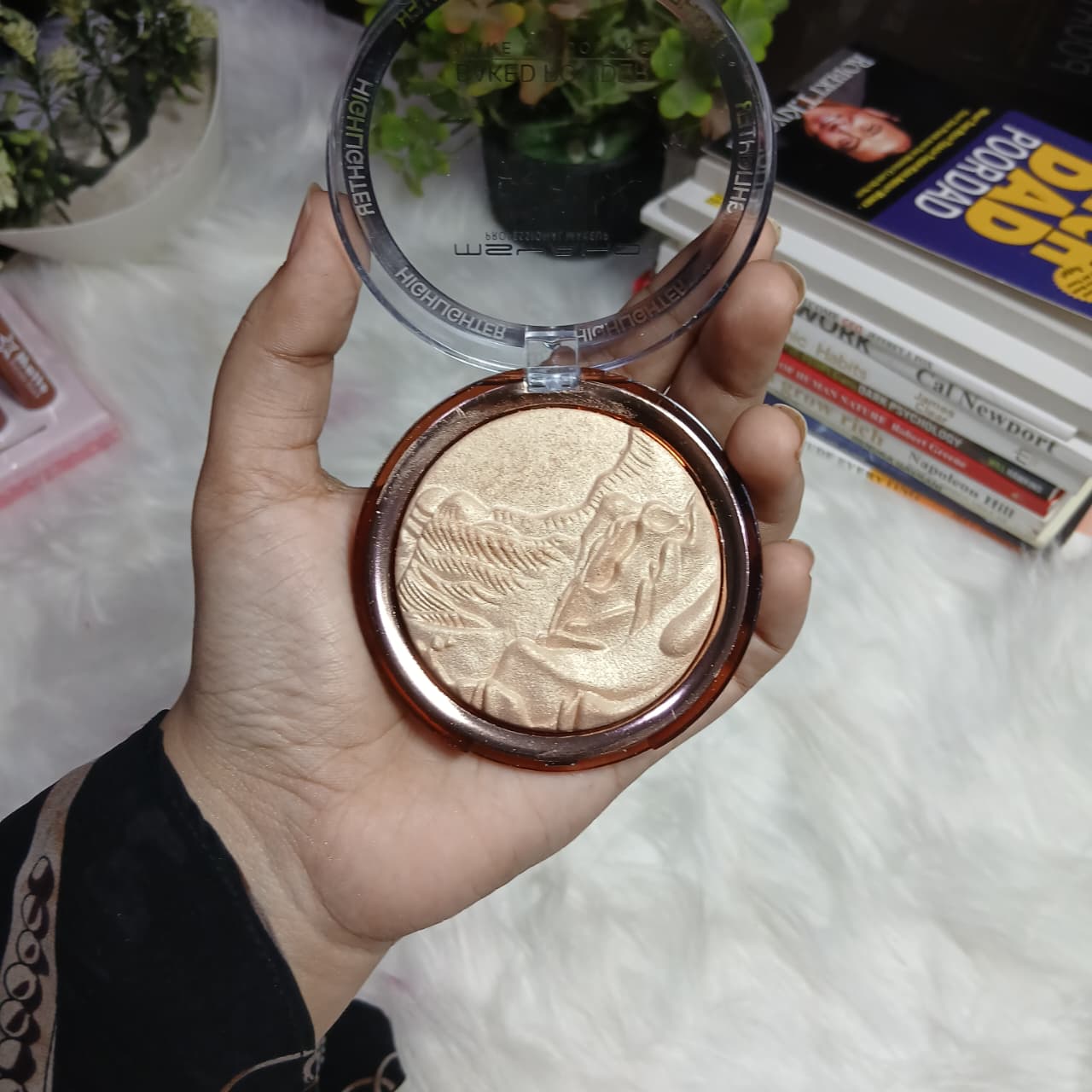 Baked Glow Highlighter Blush Powder Palette