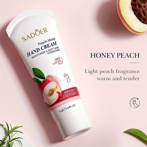 Sadoer Peach Moist Hand Cream