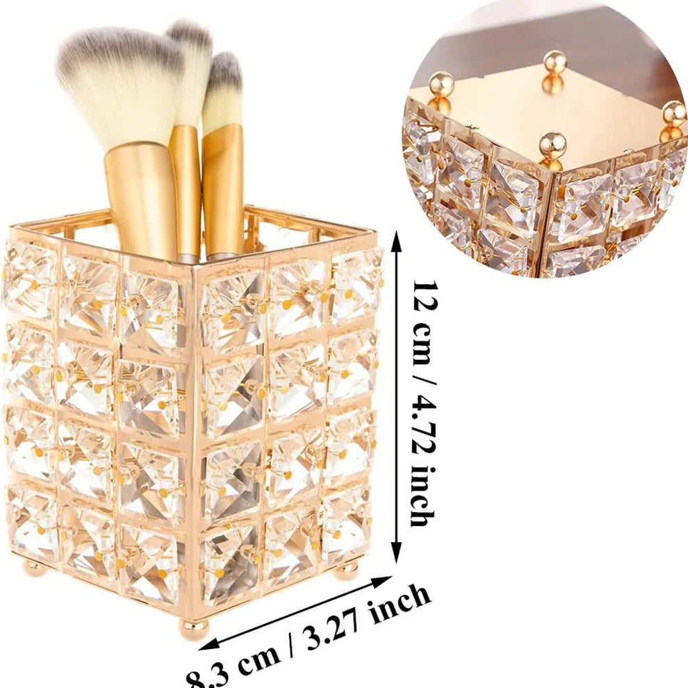 Crystal Makeup Brush Holder