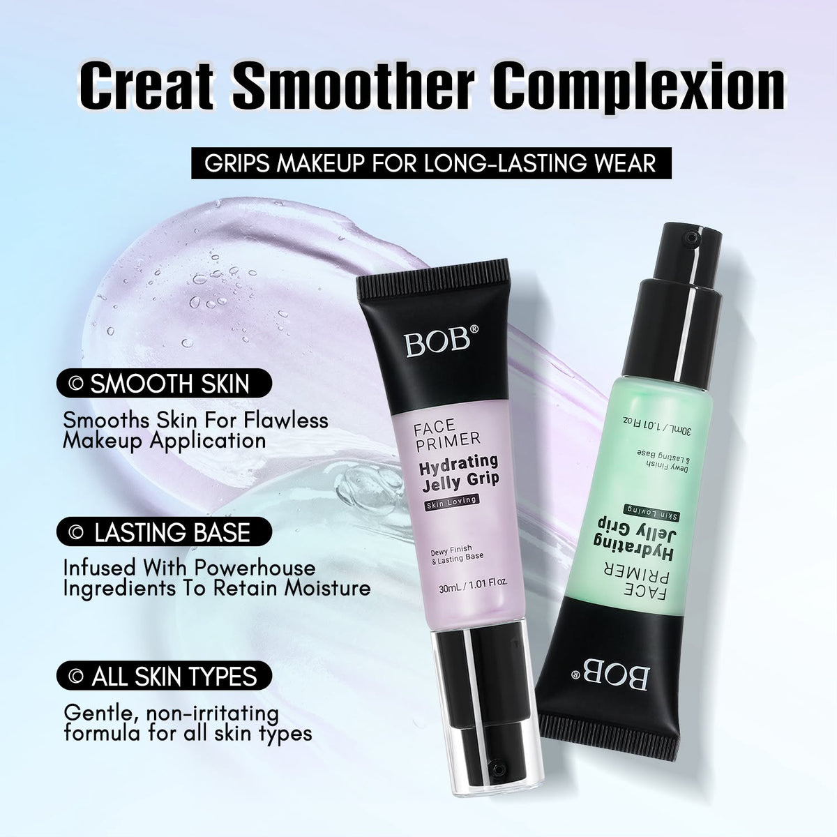 BOB Hydrating Jelly Grip Makeup Primer 30ml