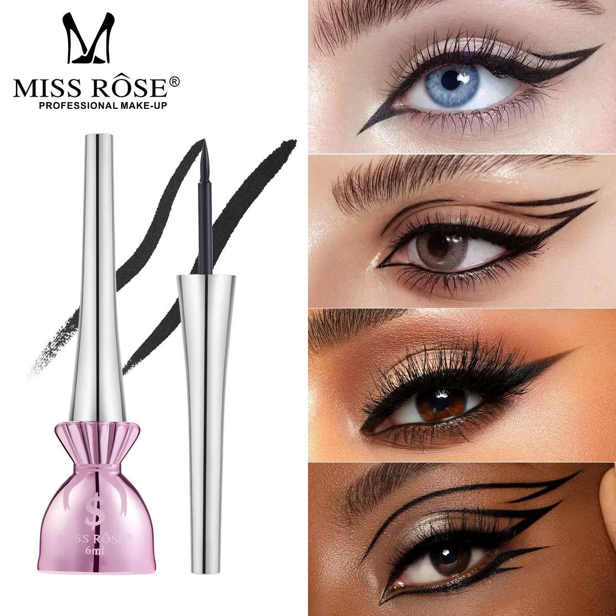 Miss Rose Dollee Eyeliner Waterproof