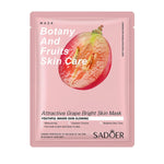Sadoer Botany And Fruits Grape Bright Skin Face Sheet Mask