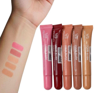 Warda Beaurty Liquid Blush Tube Pack of 5