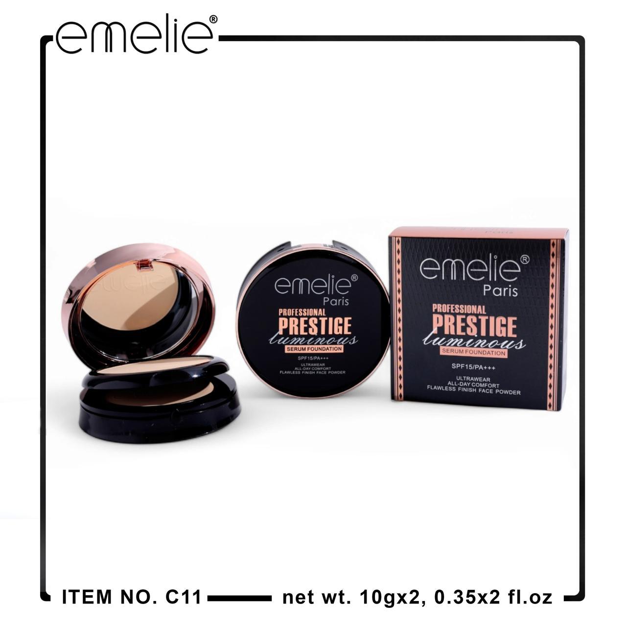 Emelie Professional Prestige Luminous Compact Powder SPF/PA+++