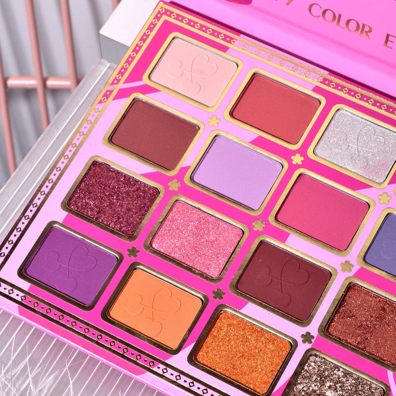 KEVIN & COCO Cheers 19-Color Makeup Eyeshadow Palette