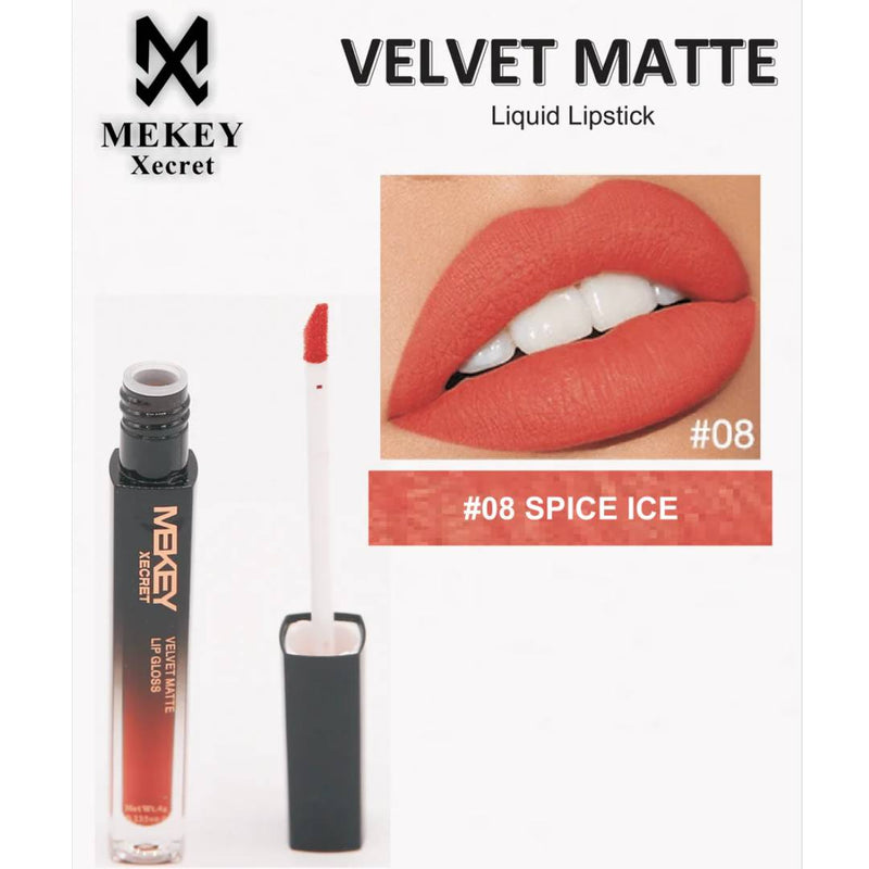 Mekey Xecret Velvet Matte Liquid Lip Gloss