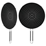 Multipurpose Silicone Splatter Splash Guard for Frying Pan Grease Shield Heat Resistant