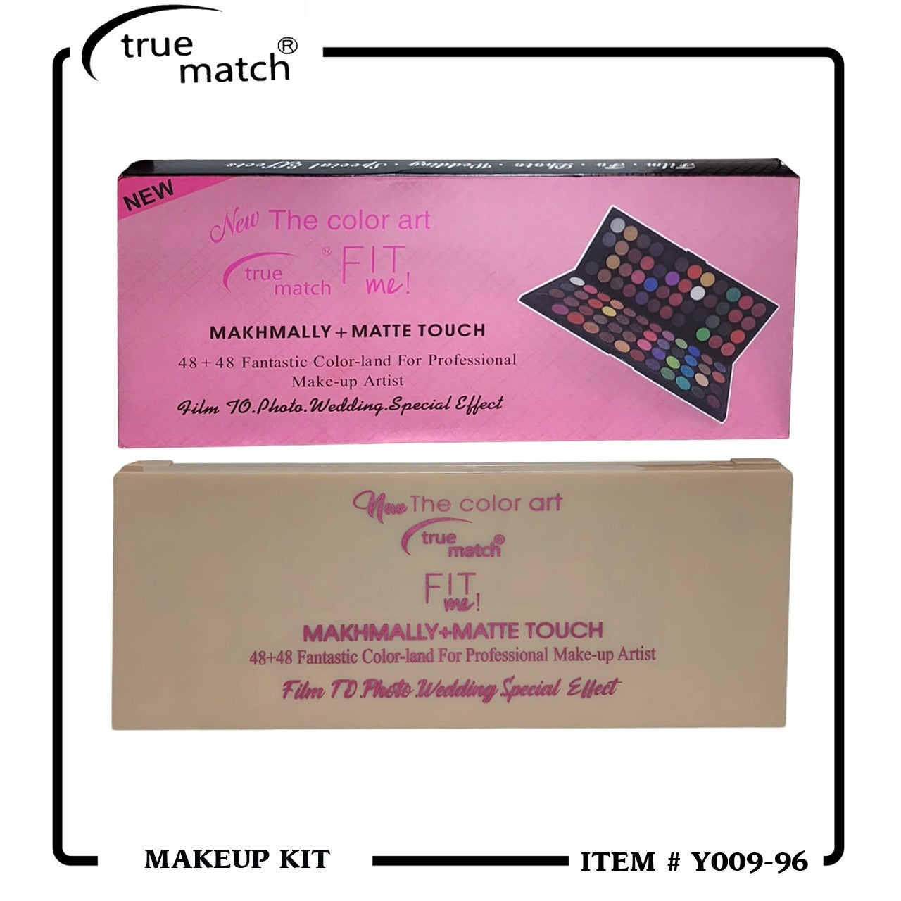 True Match Fit ME Makhmally+Matte Touch 48+48 Eyeshadow Palette