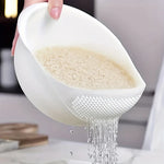 Rice Rinser Strainer Rice Drainer Colander Rice Bowl