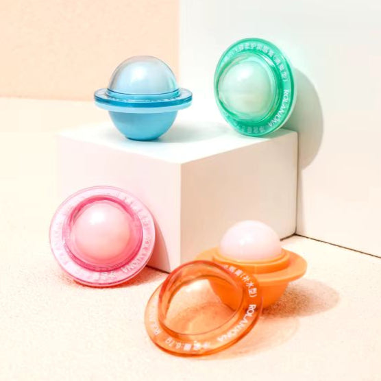 ROLANJÔNA cute little saucer soft lipbalm 4pcs Set