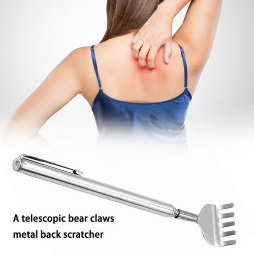 Stainless Steel Extendable Back Scratcher Back Long Fork