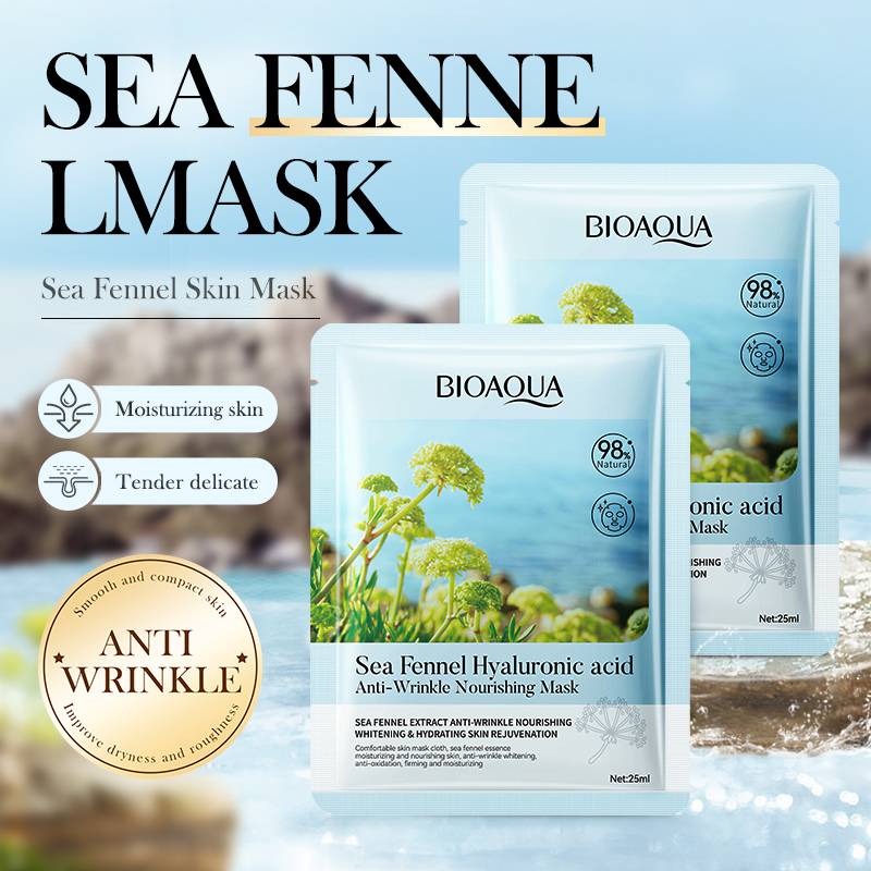 Bioaqua Sea Fennel Hyaluronic Acid Anti-Wrinkle Facial Mask