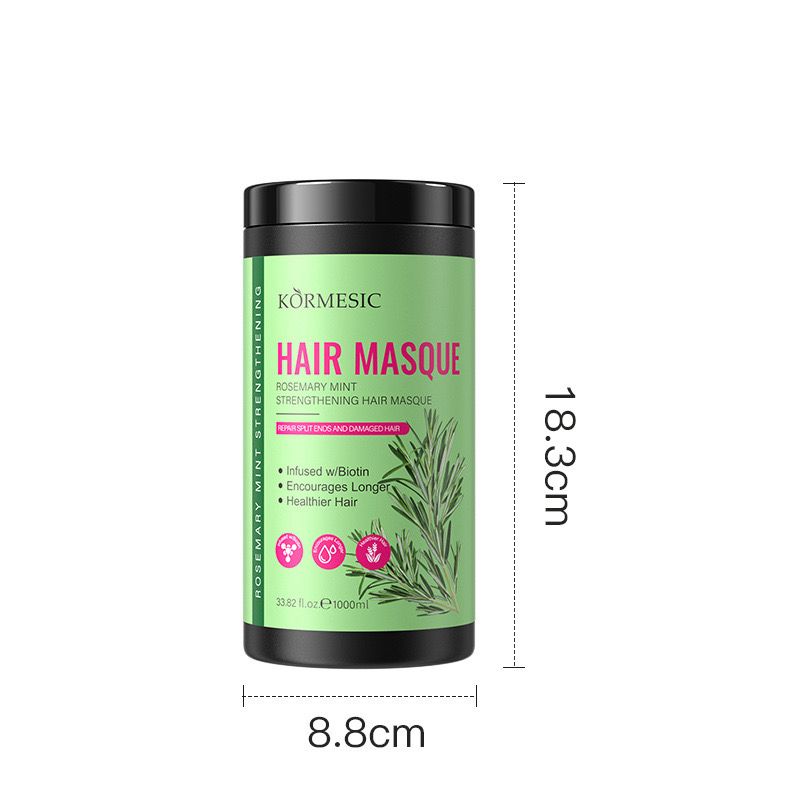 Kormesic Rosemary Mint Strengthening Hair Masque Hair Mask 1000ml