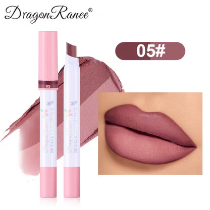 Dragon Ranee 6-Color Two-Tone Matte Lipstick Pen