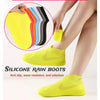 Silicone Reusable Waterproof Shoe Covers Rain Boots Protector Pair