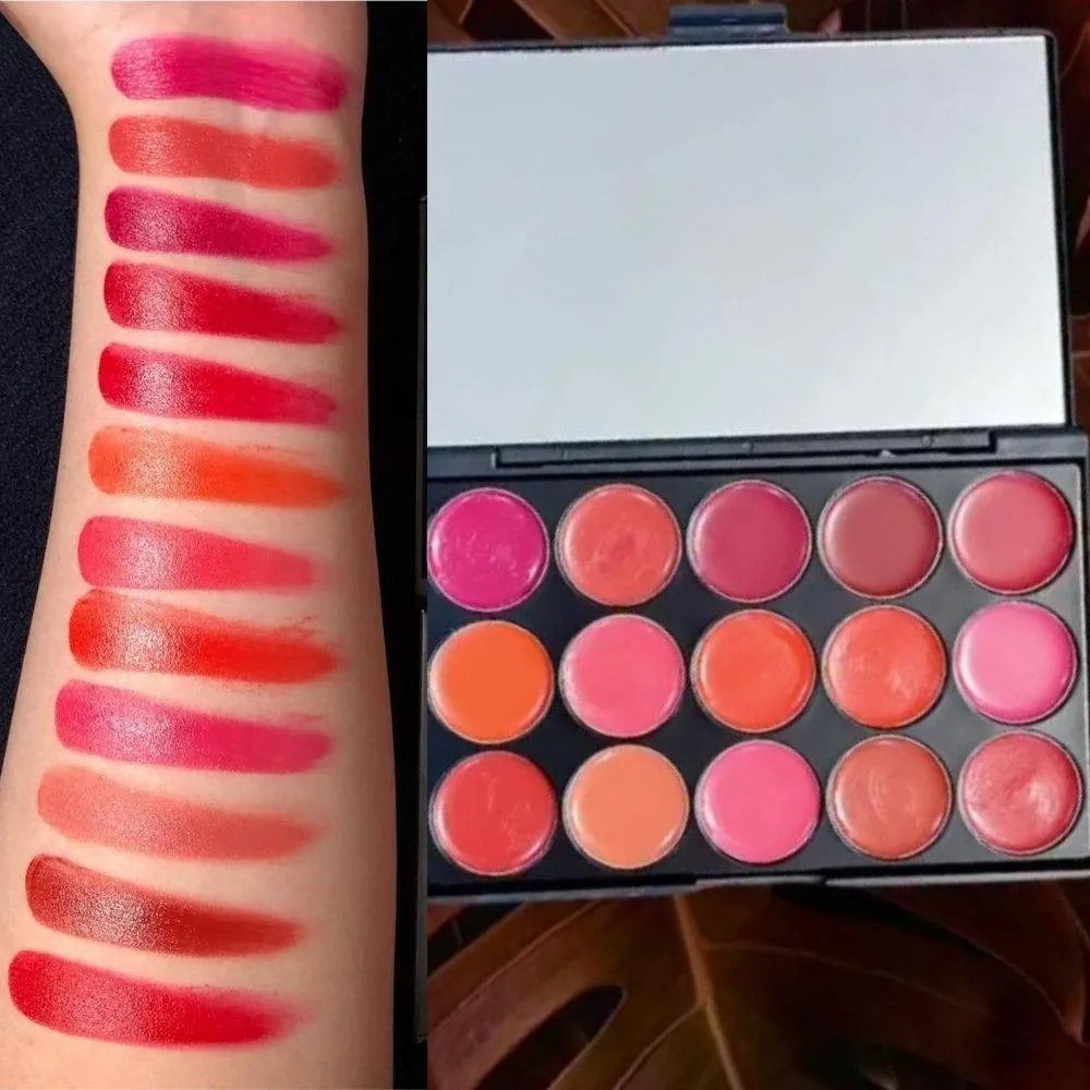 TV Parlour 15 Colors Matte Lipstick Palette