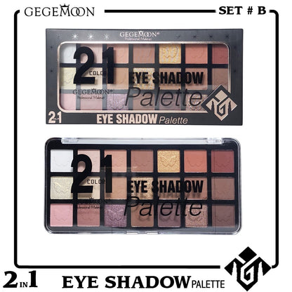 Gegemoon 21 Color Eyeshadow Palette